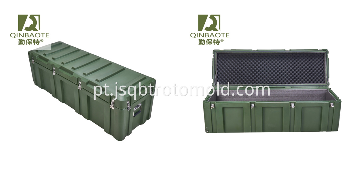 Large safety rotomolding case